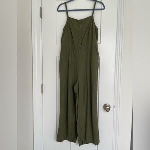 Olive Green Romper